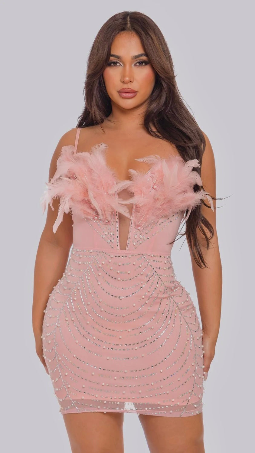 Yanely Dress - Pink