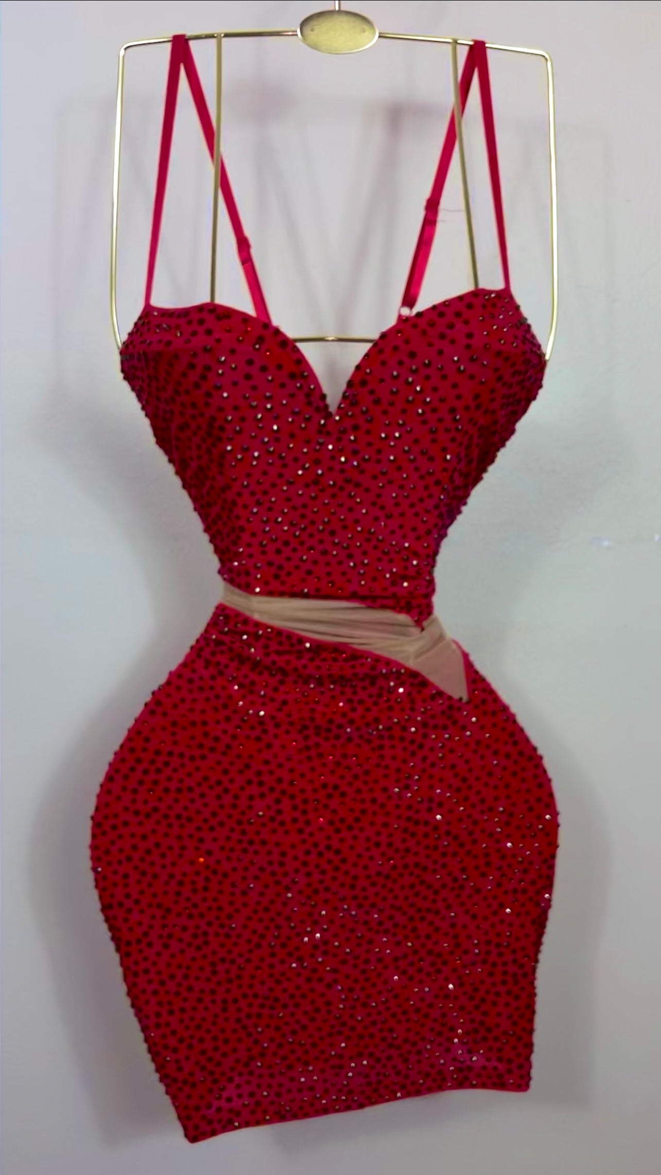 Mina Dress - Red