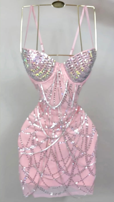 Avyanna Dress - Pink