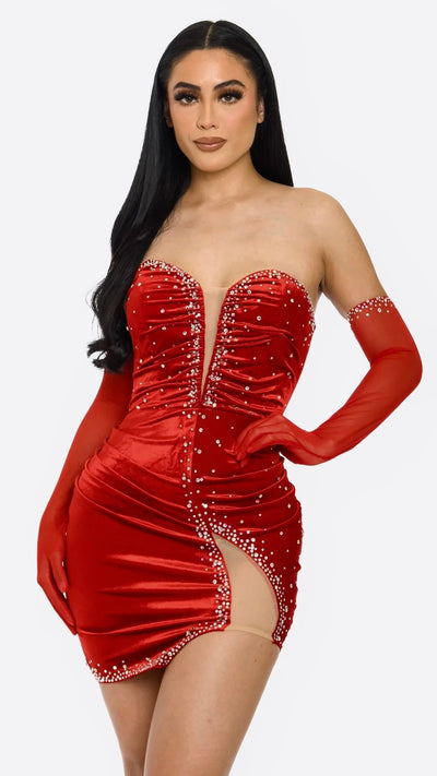 Aylinn Dress - Red