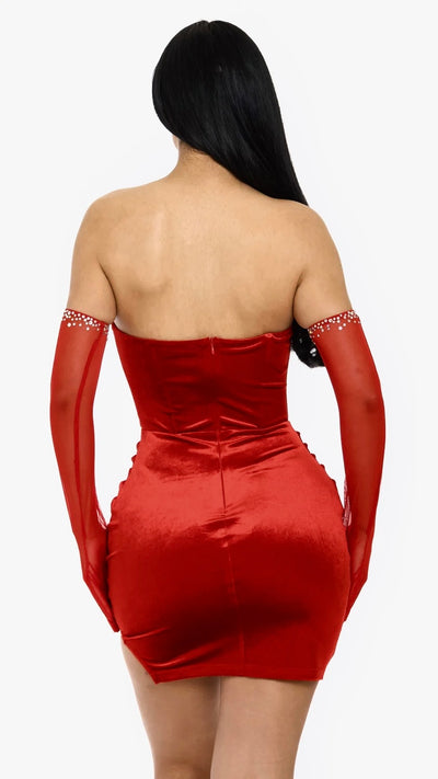 Aylinn Dress - Red