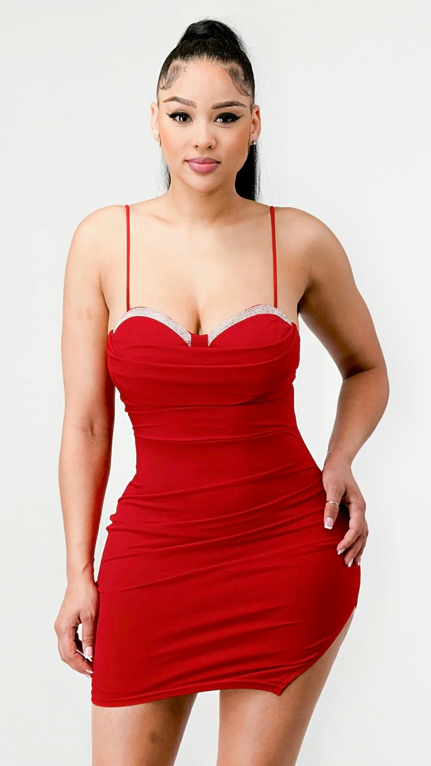 Yamilet Dress - Red