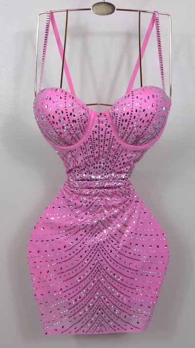 Melani Dress - Pink