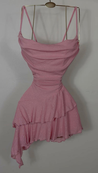 Aniah Dress -Pink