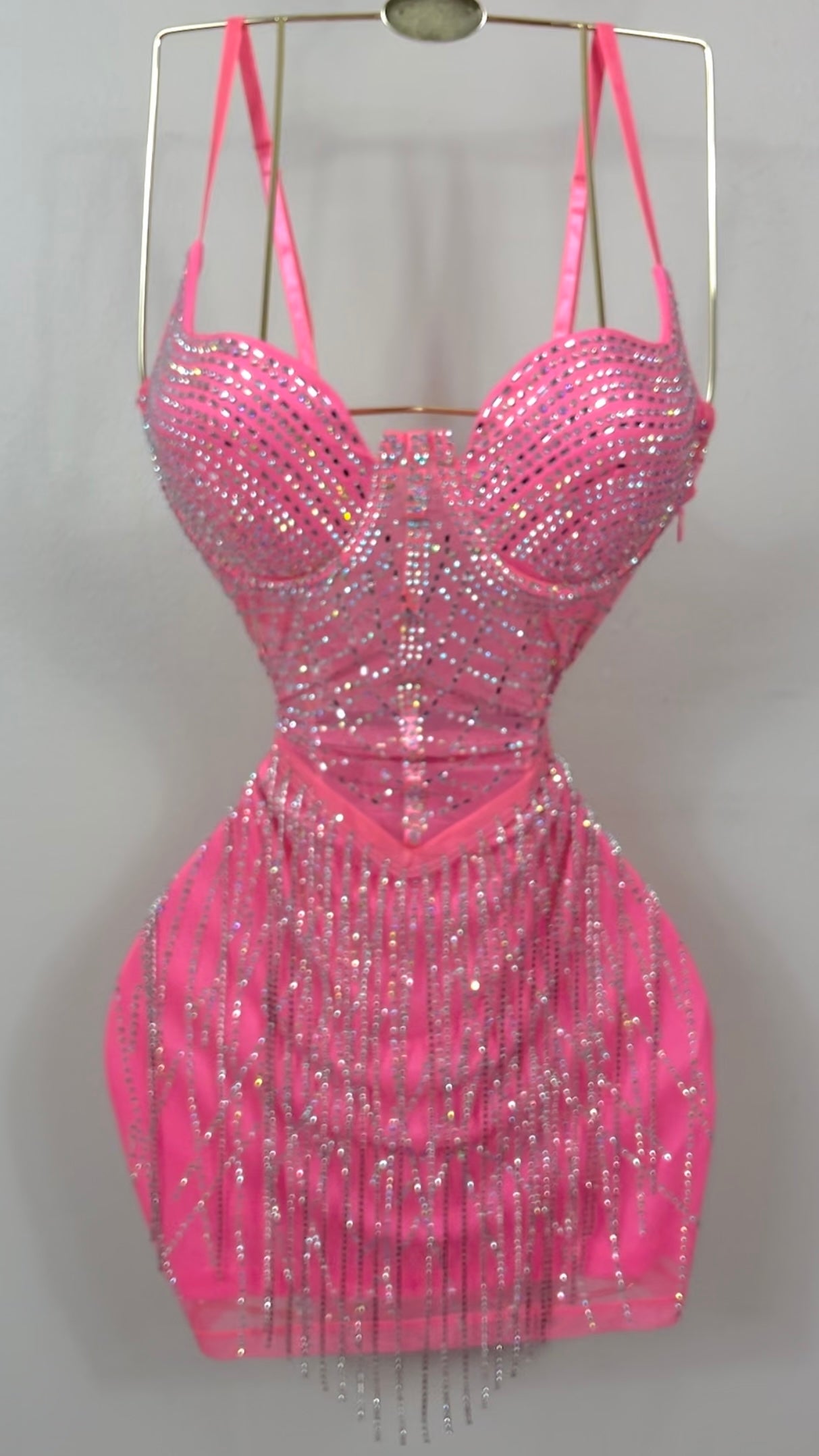 Jenalee Dress - Hot Pink