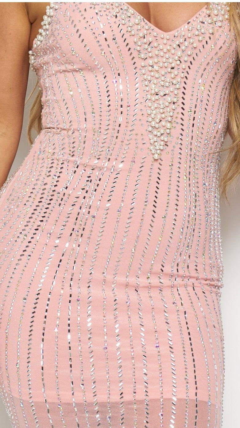 Melina Dress - Pink