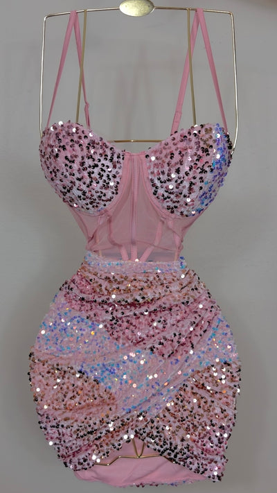 Ximena Dress - Pink