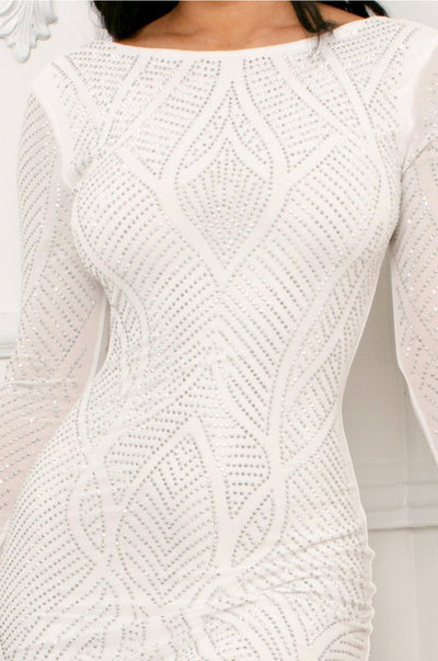Sarya Dress - White