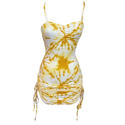 Keep It Spicy Dress - Yellow
