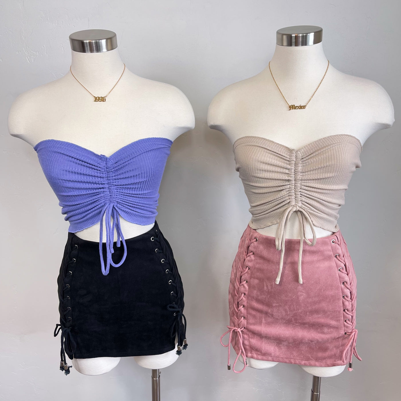 Got Your Attention Skirt - Black