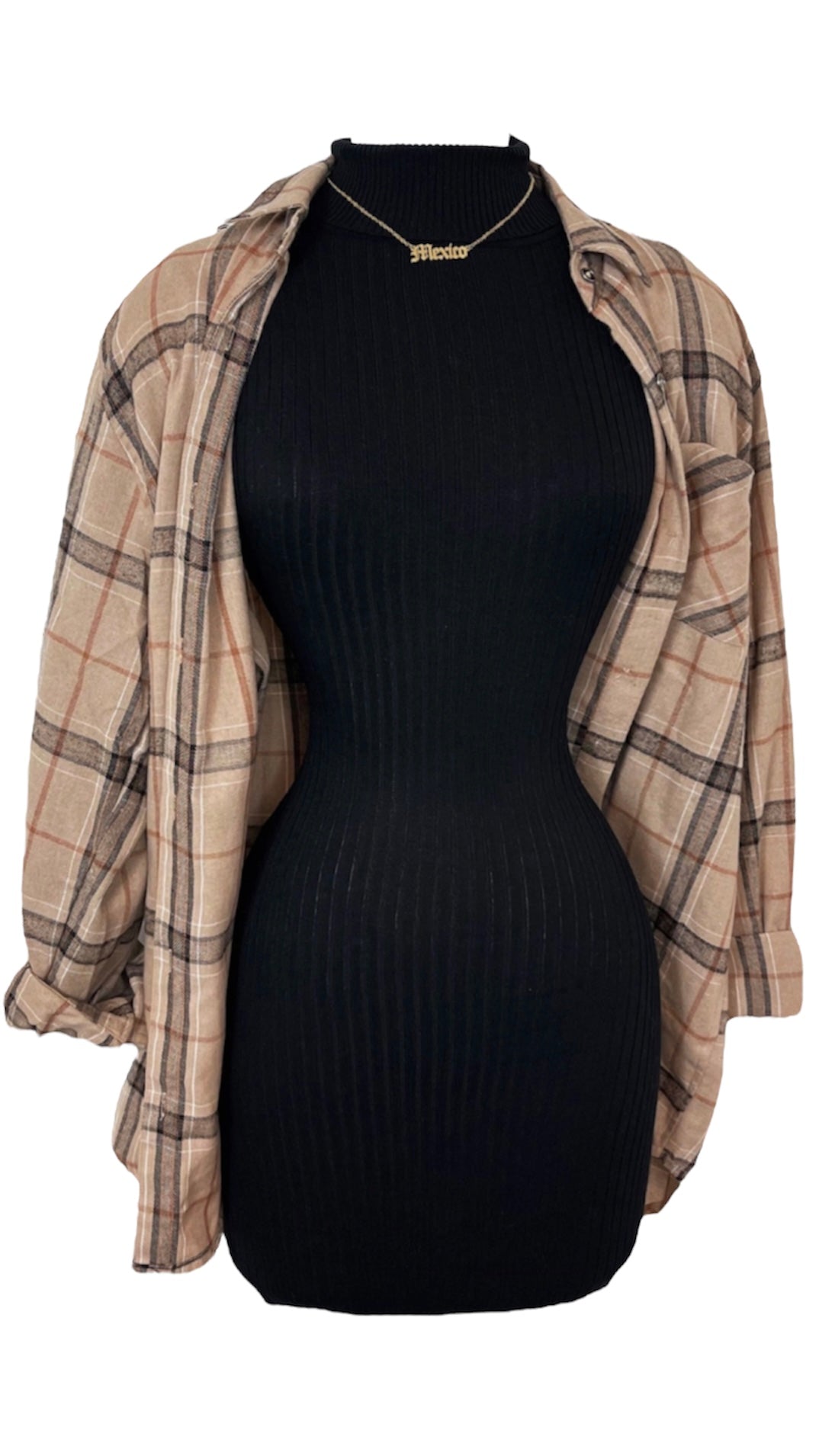 Autumn Vibes Flannel - Brown