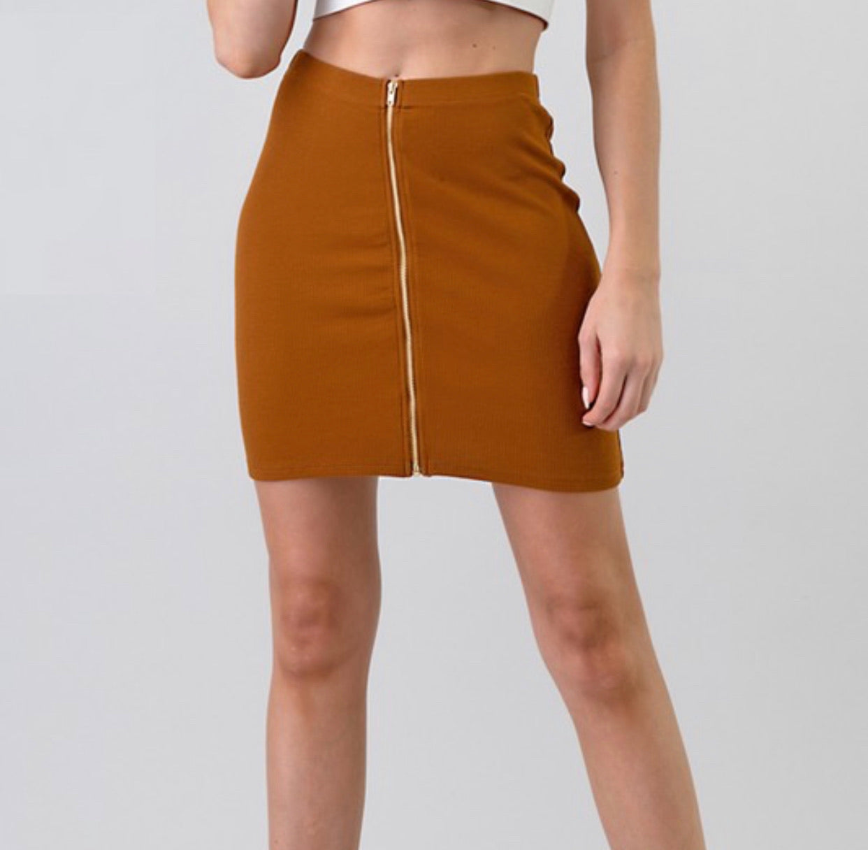 My Fave Skirt - Golden Brown