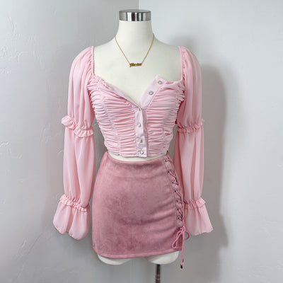 Cinderella Top - Pink