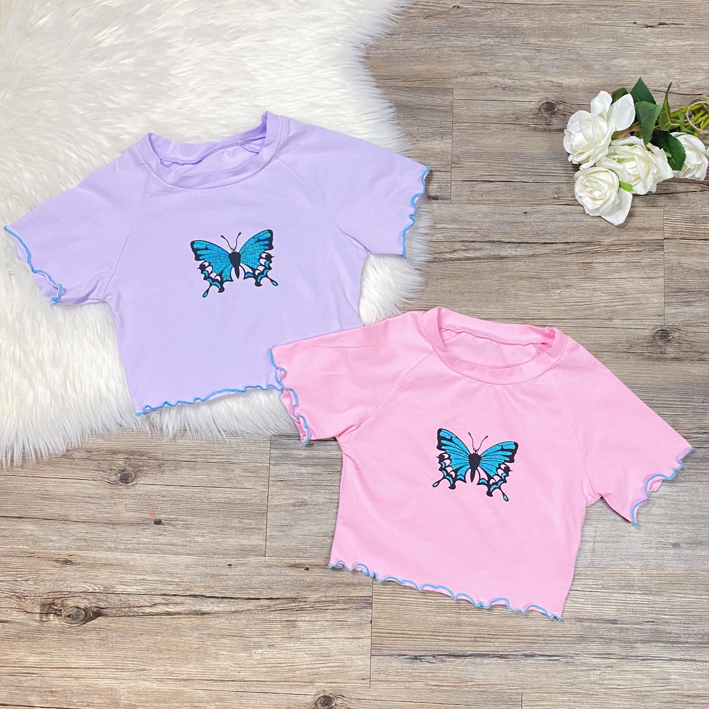 Butterfly Babe Top - Lavender