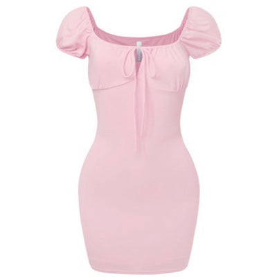 Zada Dress - Baby Pink