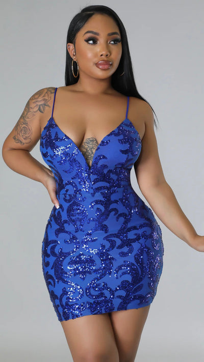 Bebecita Dress - Royal Blue