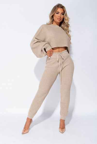 Keep Me Cozy Set - Beige