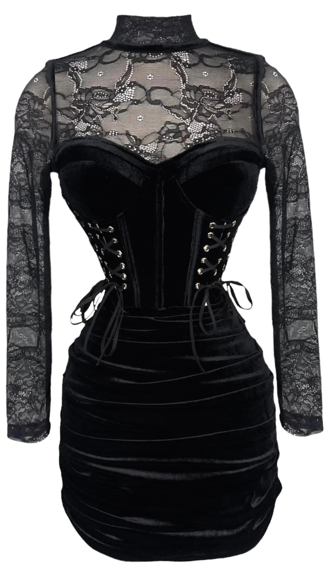 Victorian Dress - Black