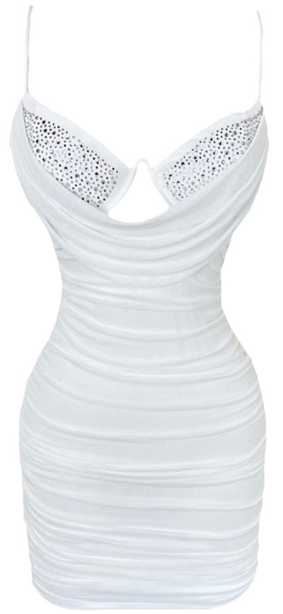 Jaslee Dress - White