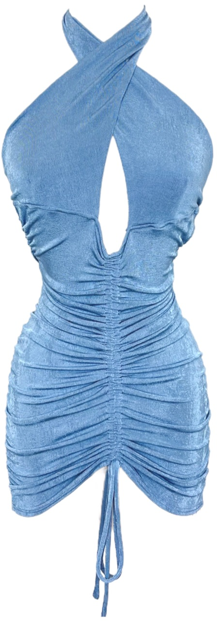 Averie Dress - Blue