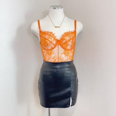 Anthea Bodysuit - Orange