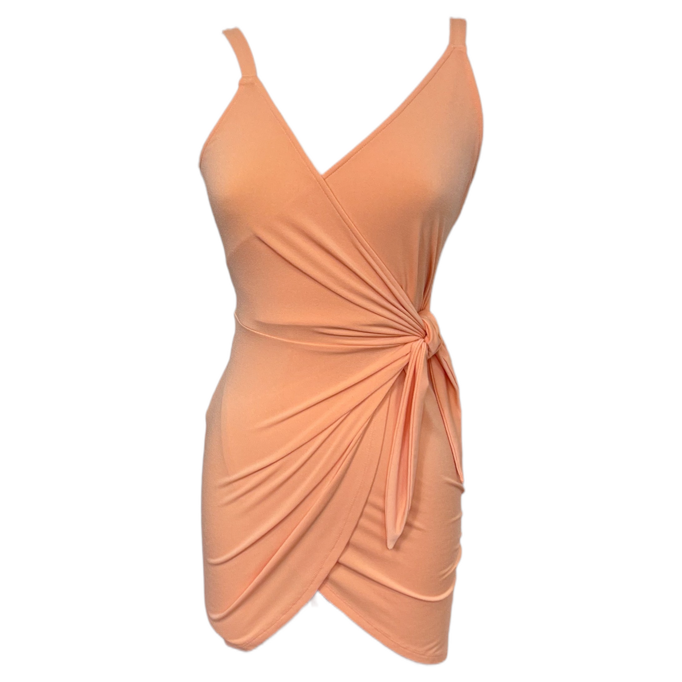 Sunny Side Dress - Peach