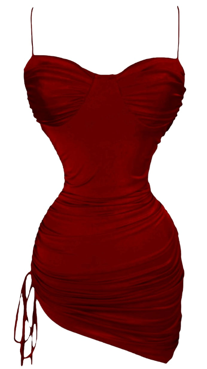 Jaelyn Dress - Red