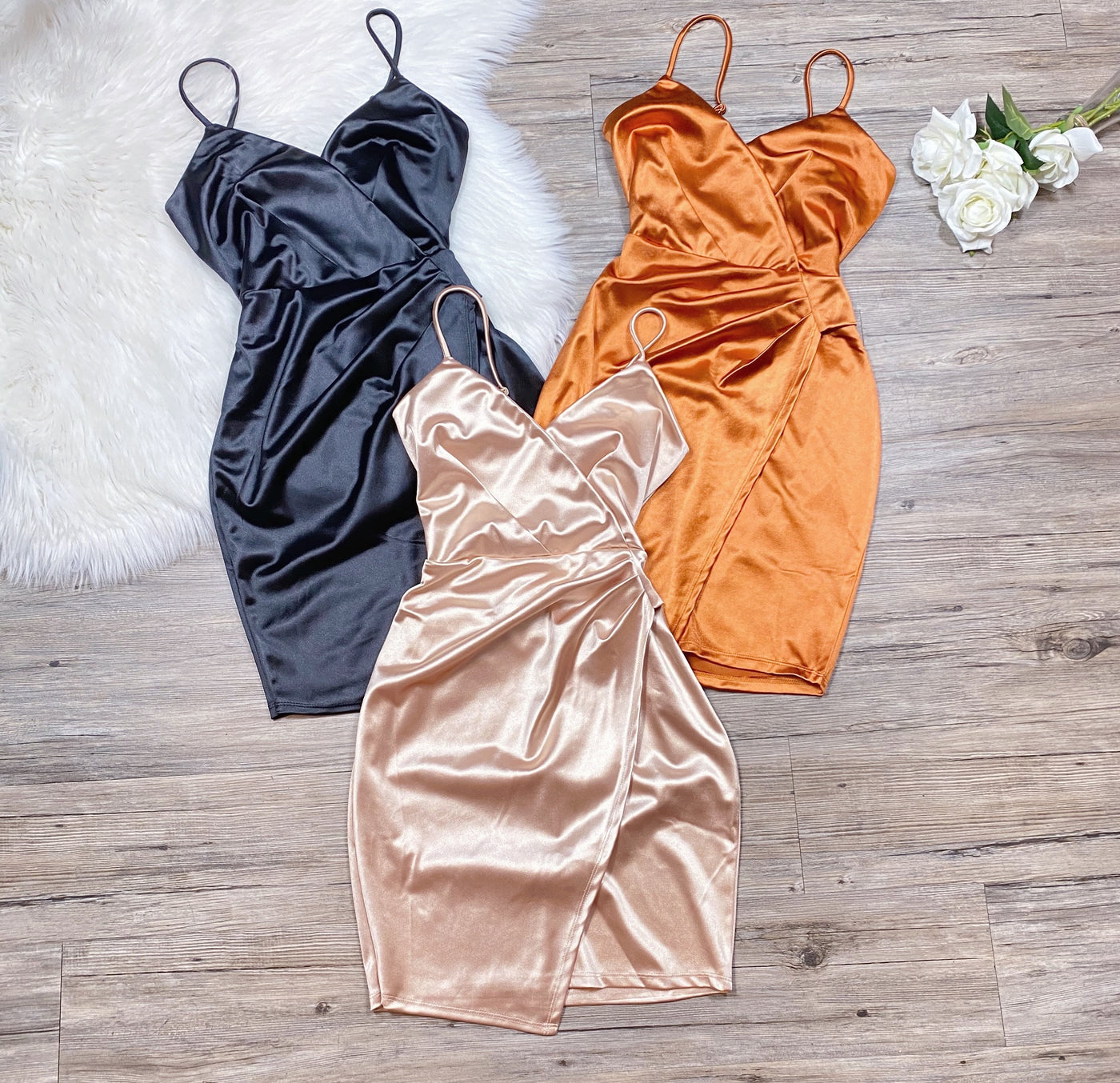 Naomi Dress - Champagne