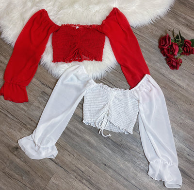 Esmeralda Top - White